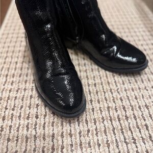 Sleek Black Ankle Boots for Women